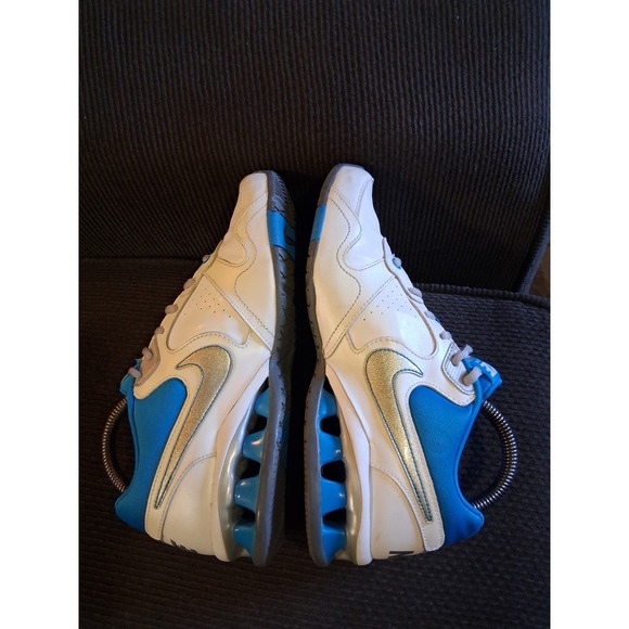 Nike Training Reax Rockstar 2 Blue & White Women's Shoes 454473-102 Size 7.5 - Picture 6 of 8